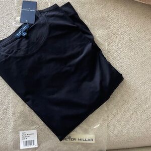 Peter Millar Midnight Black Crew Neck Tee